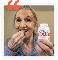 CitrusBurn customer testimonial showing positive results and satisfaction